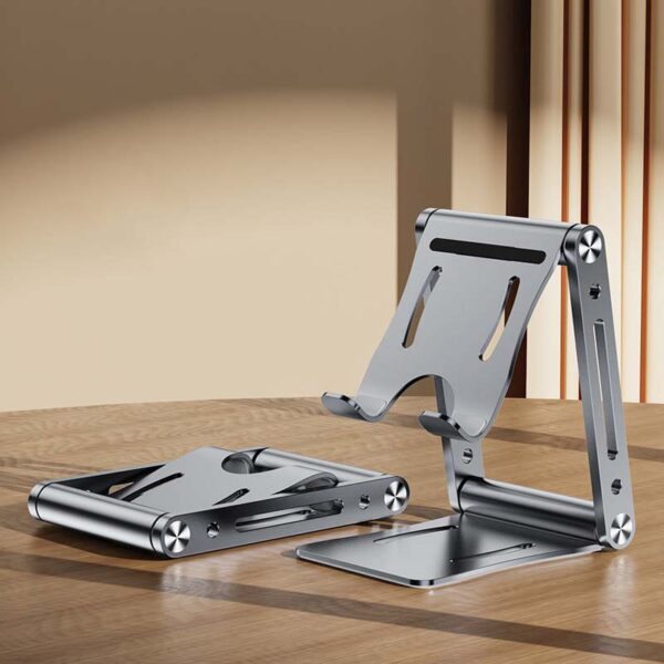 Aluminum Alloy + Carbon Steel Desktop Phone Holder – Image 3